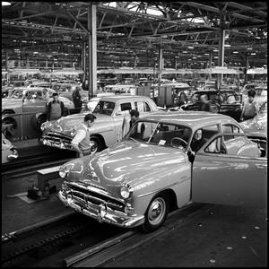 [Automobiles in a factory, 4]