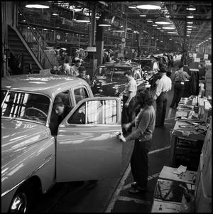 [Automobiles in a factory, 17]