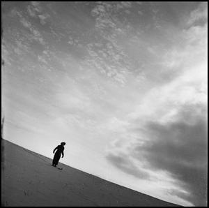 [Woman at the top of a hill, 2]