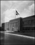 Photograph: [Front of an administration building]