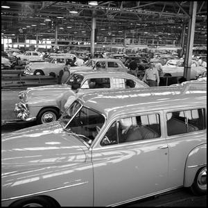 [Automobiles in a factory, 6]