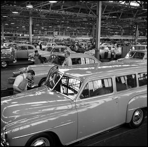 [Automobiles in a factory, 19]