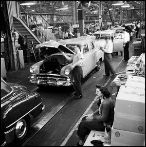 [Automobiles in a factory, 15]