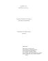 Thesis or Dissertation: Vanishing Act