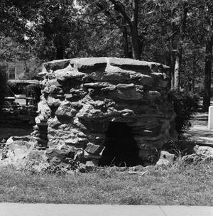 [Rock structure on the UNT campus, 2]