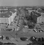 Photograph: [Overhead view of a street on the UNT campus]
