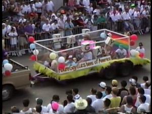 1992 Alan Ross Texas Freedom Parade footage