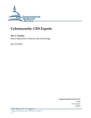 Cybersecurity: CRS Experts