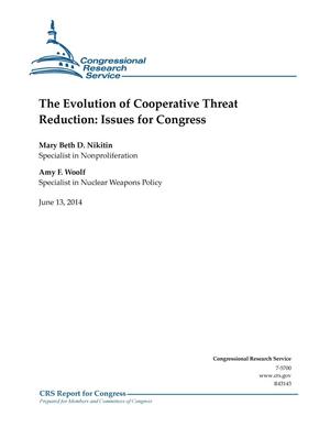 The Evolution of Cooperative Threat Reduction: Issues for Congress