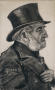 Artwork: Almshouse Man in a Top Hat