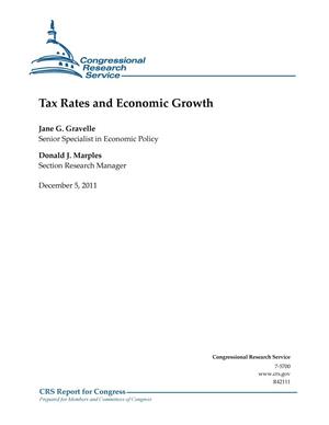 Tax Rates and Economic Growth