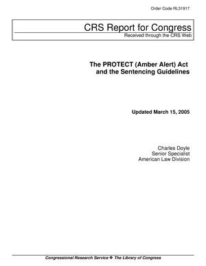 The PROTECT (Amber Alert) Act and the Sentencing Guidelines