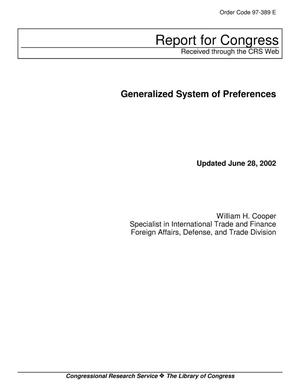 Generalized System of Preferences