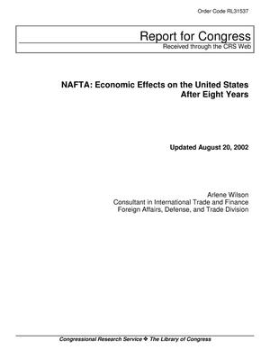 NAFTA: Economic Effects on the United States After Eight Years