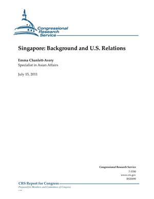 Singapore: Background and U.S. Relations