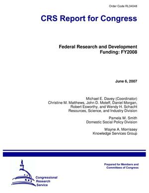 Federal Research and Development Funding: FY2008
