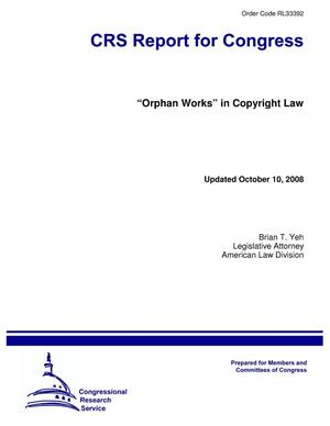“Orphan Works” in Copyright Law