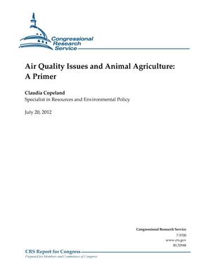 Air Quality Issues and Animal Agriculture: A Primer