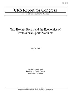 Tax-Exempt Bonds and the Economics of Professional Sports Stadiums