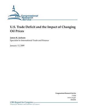 U.S. Trade Deficit and the Impact of Rising Oil Prices