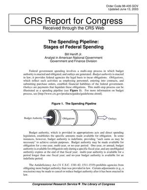 The Spending Pipeline: Stages of Federal Spending