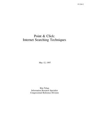 Point & Click: Internet Searching Techniques