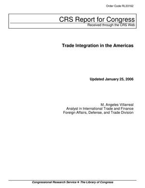 Trade Integration in the Americas