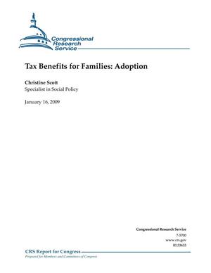 Tax Benefits for Families: Adoption