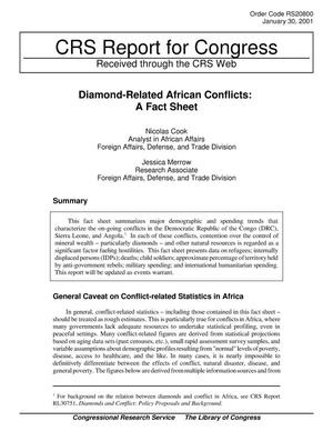 Diamond-Related African Conflicts: A Fact Sheet