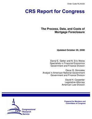 The Process, Data, and Costs of Mortgage Foreclosure