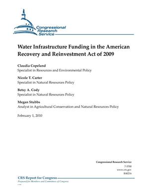 Water Infrastructure Funding in the American Recovery and Reinvestment Act of 2009