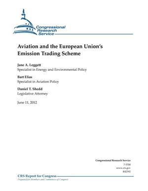 Aviation and the European Union’s Emission Trading Scheme