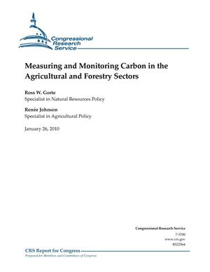 Measuring and Monitoring Carbon in the Agricultural and Forestry Sectors