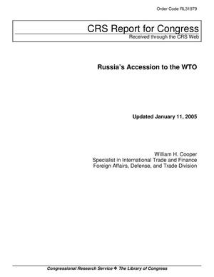 Russia’s Accession to the WTO