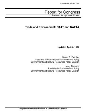 Trade and Environment: GATT and NAFTA