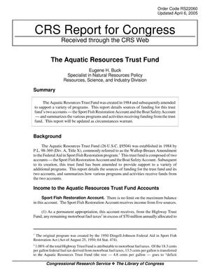 The Aquatic Resources Trust Fund
