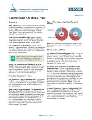 Congressional Adoption of Vine