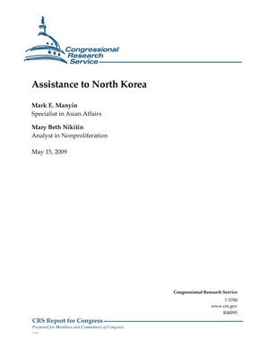 Assistance to North Korea