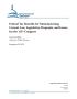 Primary view of Federal Tax Benefits for Manufacturing: Current Law, Legislative Proposals, and Issues for the 112th Congress