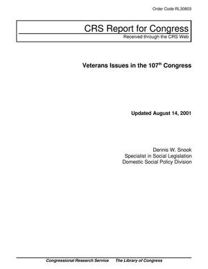Veterans Issues in the 107th Congress