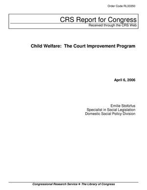 Child Welfare: The Court Improvement Program