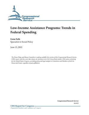Low-Income Assistance Programs: Trends in Federal Spending