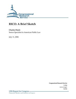 RICO: A Brief Sketch