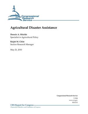 Agricultural Disaster Assistance