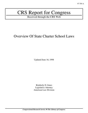 Overview Of State Charter School Laws