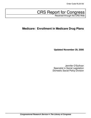 Medicare: Enrollment in Medicare Drug Plans