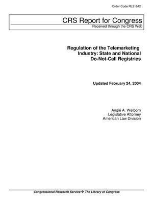 Regulation of the Telemarketing Industry: State and National Do-Not-Call Registries