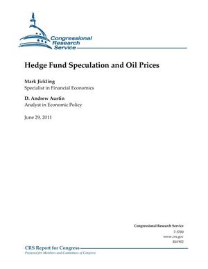 Hedge Fund Speculation and Oil Prices