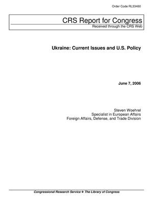 Ukraine: Current Issues and U.S. Policy