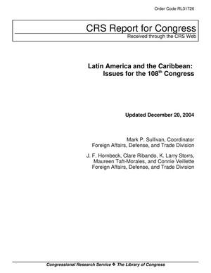 Latin America and the Caribbean: Issues for the 108th Congress